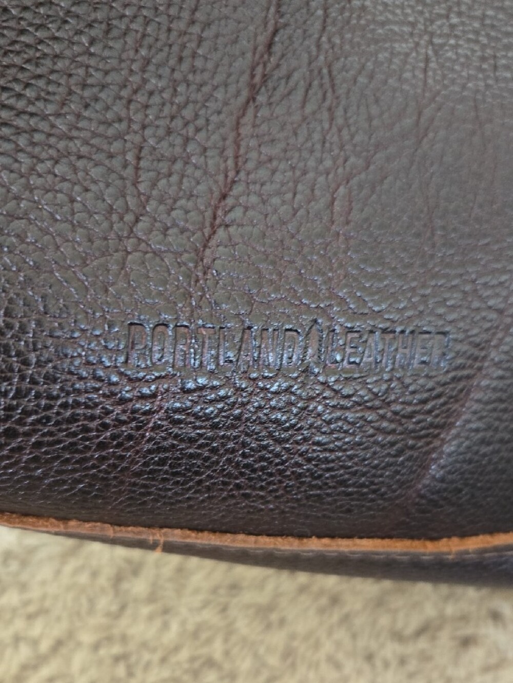 Portland Leather Medium Verona-Coldbrew - Picture 15 of 16